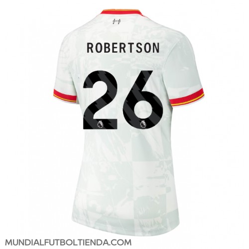 Camiseta Liverpool Andrew Robertson #26 Tercera Equipación Replica 2024-25 para mujer mangas cortas